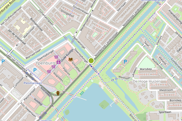 Ambulance-melding op Nootdorpse Landingslaan, Den Haag op 1 augustus, kaart-overzicht