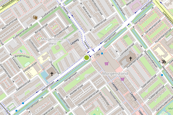 Ambulance-melding op Hengelolaan, Den Haag op 1 augustus, kaart-overzicht