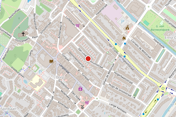 Brandweer-melding op Van Limburg Stirumstraat, Wassenaar op 1 augustus, kaart-overzicht