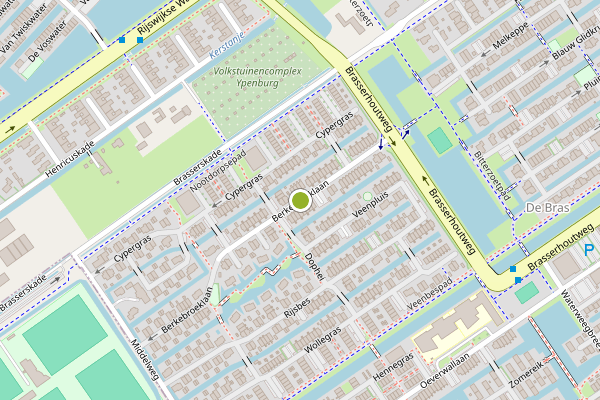 Ambulance-melding op Berkebroeklaan, Den Haag op 1 augustus, kaart-overzicht