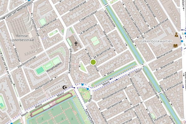 Ambulance-melding op Boksdoornstraat, Den Haag op 1 augustus, kaart-overzicht