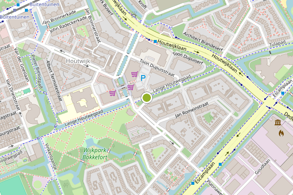 Ambulance-melding op Toon Dupuisstraat, Den Haag op 1 augustus, kaart-overzicht