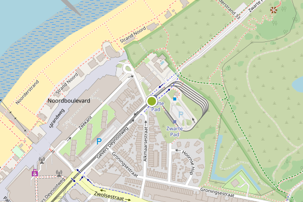 Ambulance-melding op Gevers Deynootweg, Den Haag op 2 augustus, kaart-overzicht