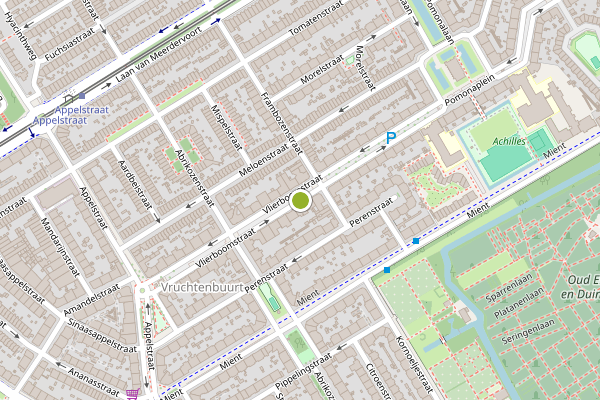 Ambulance-melding op Vlierboomstraat, Den Haag op 2 augustus, kaart-overzicht