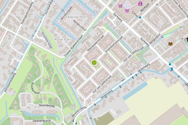 Ambulance-melding op Burgemeester Scholvinckplein, Nootdorp op 2 augustus, kaart-overzicht