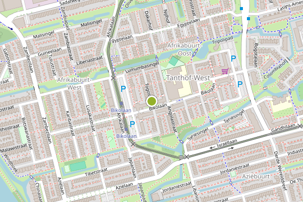 Ambulance-melding op Togostraat, Delft op 2 augustus, kaart-overzicht