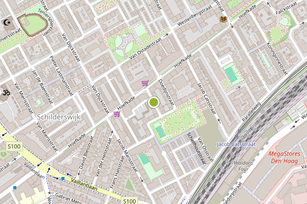 Ambulance-melding op Jan Steenstraat, Den Haag op 2 augustus, kaart-overzicht