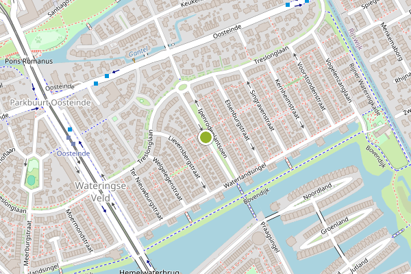 Ambulance-melding op Ipenrodeplantsoen, Den Haag op 2 augustus, kaart-overzicht