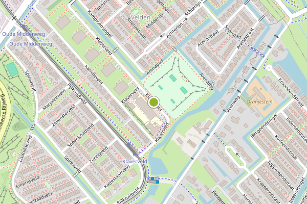 Ambulance-melding op Klaverveld, Den Haag op 2 augustus, kaart-overzicht