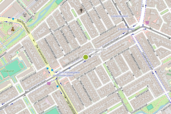 Ambulance-melding op Goeverneurlaan, Den Haag op 2 augustus, kaart-overzicht