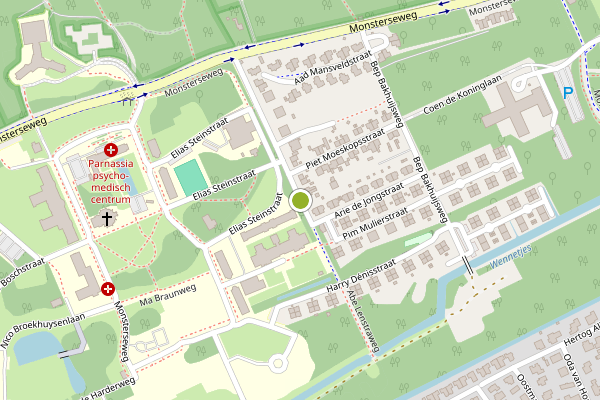Ambulance-melding op Abe Lenstraweg, Den Haag op 2 augustus, kaart-overzicht