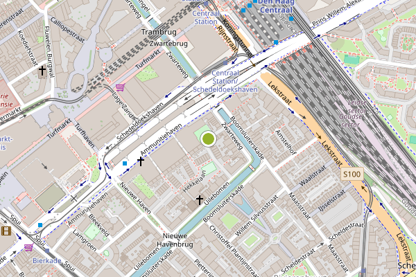 Ambulance-melding op Hekkelaan, Den Haag op 2 augustus, kaart-overzicht