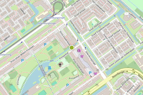 Ambulance-melding op Prins Frederiklaan, Leidschendam op 2 augustus, kaart-overzicht