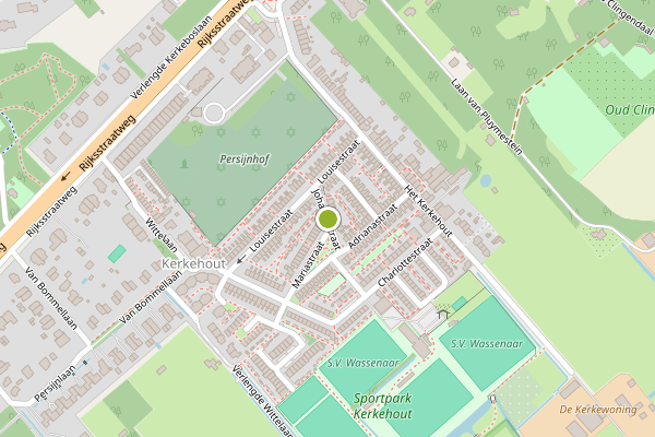 Ambulance-melding op Johannastraat, Wassenaar op 3 augustus, kaart-overzicht