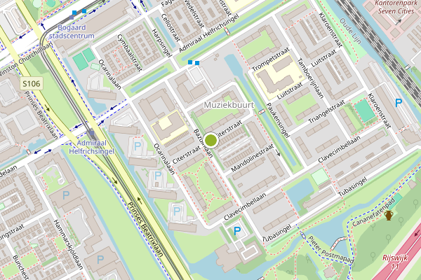 Ambulance-melding op Citerstraat, Rijswijk op 3 augustus, kaart-overzicht