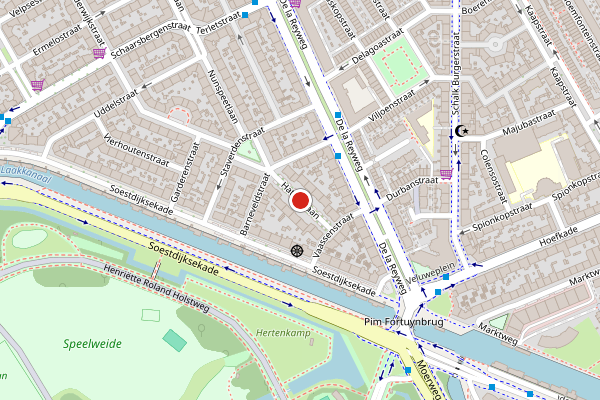 Brandweer-melding op Hattemlaan, Den Haag op 3 augustus, kaart-overzicht