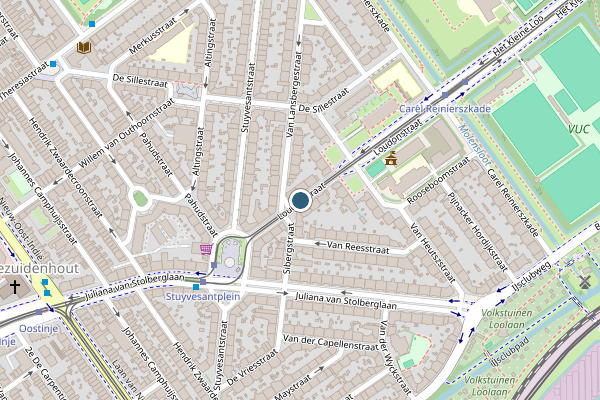 Politie-melding op Loudonstraat, Den Haag op 19 mei, kaart-overzicht