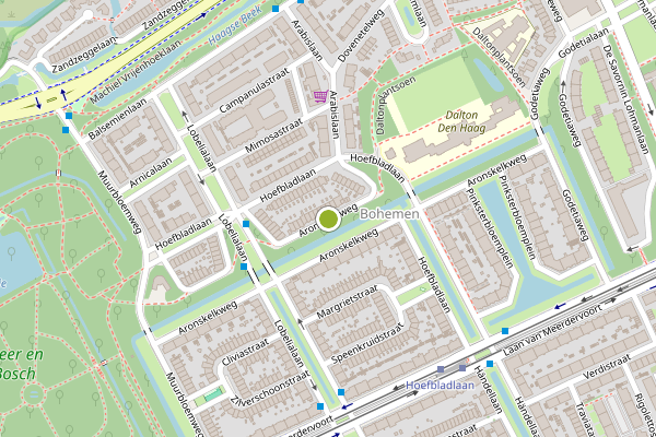 Ambulance-melding op Aronskelkweg, Den Haag op 3 augustus, kaart-overzicht