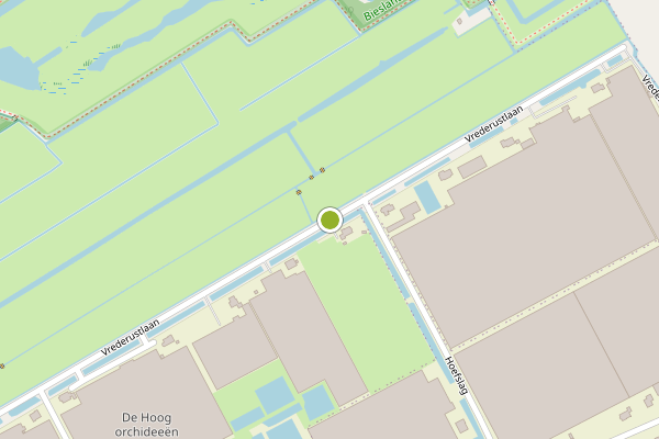 Ambulance-melding op Vrederustlaan, Delfgauw op 3 augustus, kaart-overzicht