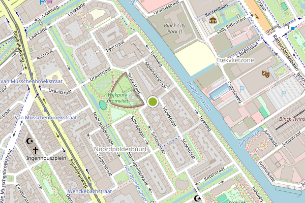 Ambulance-melding op Stuwstraat, Den Haag op 3 augustus, kaart-overzicht