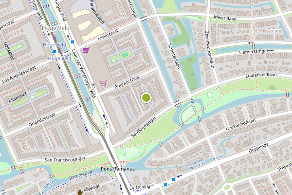 Ambulance-melding op Quitoplantsoen, Den Haag op 3 augustus, kaart-overzicht