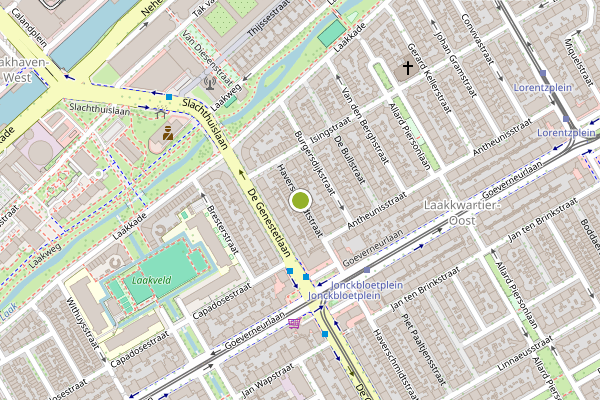 Ambulance-melding op Haverschmidtstraat, Den Haag op 3 augustus, kaart-overzicht