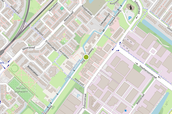 Ambulance-melding op Zegwaartseweg, Zoetermeer op 4 augustus, kaart-overzicht