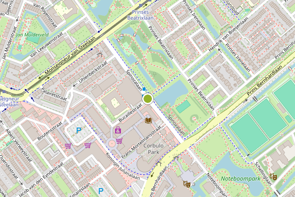 Ambulance-melding op Bucaillestraat, Voorburg op 4 augustus, kaart-overzicht