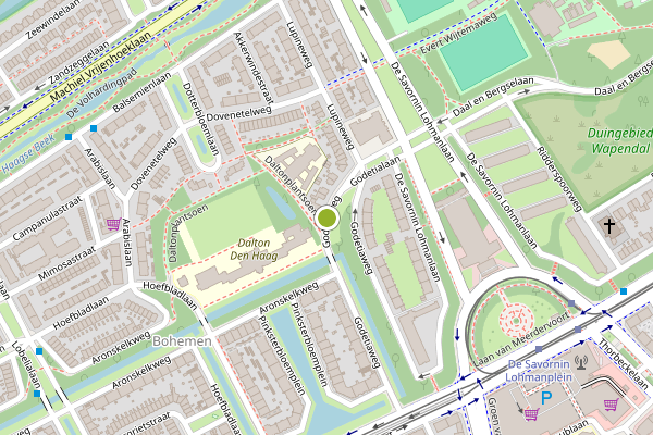 Ambulance-melding op Godetiaweg, Den Haag op 4 augustus, kaart-overzicht
