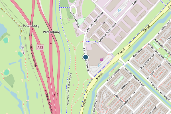 Politie-melding op Laan van Haamstede, Den Haag op 4 augustus, kaart-overzicht