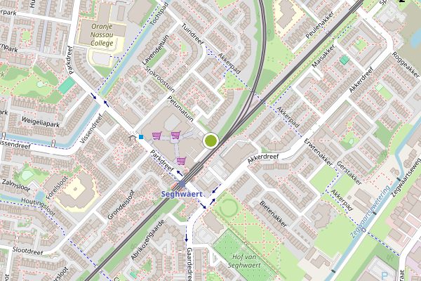 Ambulance-melding op Petuniatuin, Zoetermeer op 20 mei, kaart-overzicht