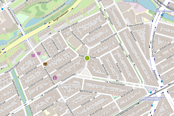 Ambulance-melding op Wilgstraat, Den Haag op 20 mei, kaart-overzicht