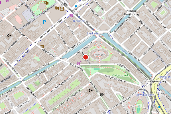 Brandweer-melding op Kikkerstraat, Den Haag op 4 augustus, kaart-overzicht