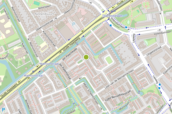 Ambulance-melding op Salvador Allendestraat, Den Haag op 4 augustus, kaart-overzicht
