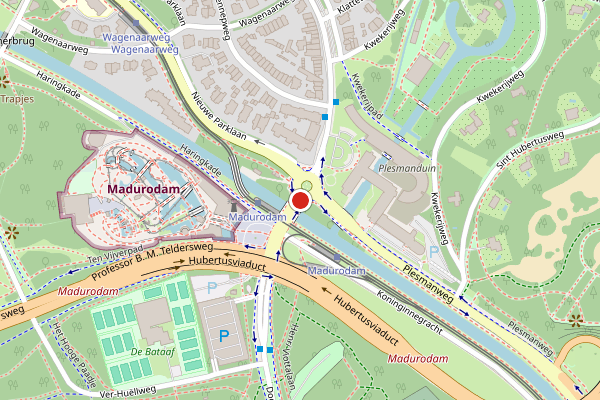 Brandweer-melding op Dr. Aletta Jacobsweg, Den Haag op 4 augustus, kaart-overzicht