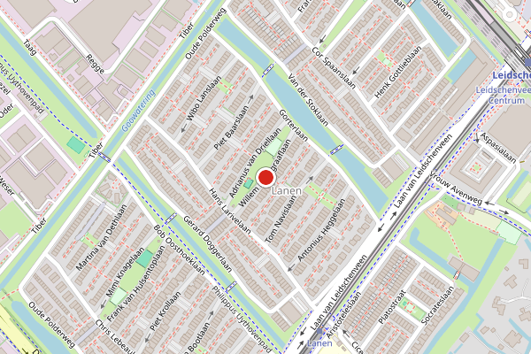 Brandweer-melding op Willem Hanegraaflaan, Den Haag op 4 augustus, kaart-overzicht