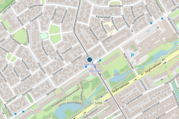 Politie-melding op Nieboerweg, Den Haag op 4 augustus, kaart-overzicht