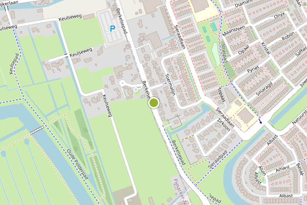 Ambulance-melding op Berkelseweg, Zoetermeer op 4 augustus, kaart-overzicht