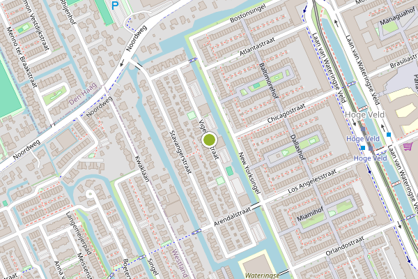 Ambulance-melding op Vigelandstraat, Den Haag op 4 augustus, kaart-overzicht