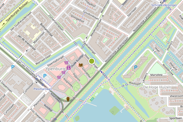 Ambulance-melding op Steentijdsingel, Den Haag op 4 augustus, kaart-overzicht