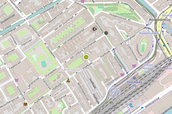 Ambulance-melding op Jan Blankenstraat, Den Haag op 4 augustus, kaart-overzicht