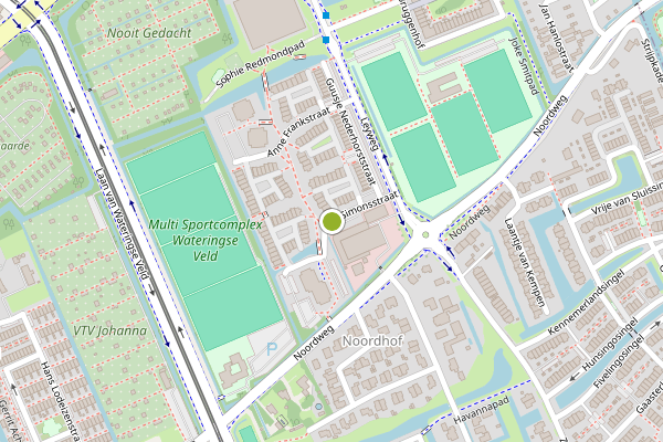 Ambulance-melding op Ida Simonsstraat, Den Haag op 4 augustus, kaart-overzicht