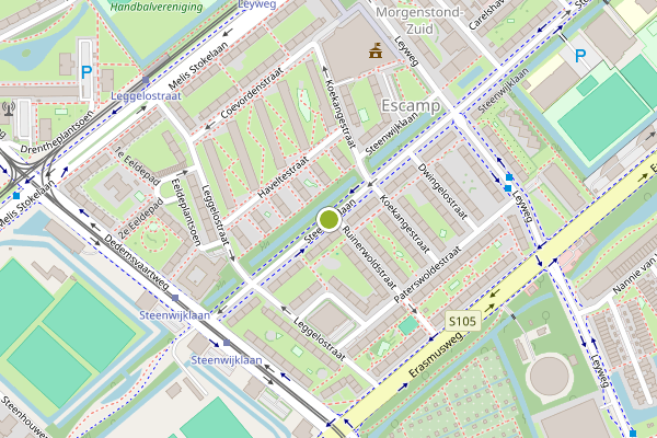 Ambulance-melding op Steenwijklaan, Den Haag op 5 augustus, kaart-overzicht