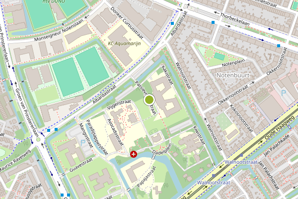 Ambulance-melding op Passievruchtstraat, Den Haag op 5 augustus, kaart-overzicht
