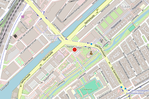 Brandweer-melding op Stieltjesstraat, Den Haag op 5 augustus, kaart-overzicht