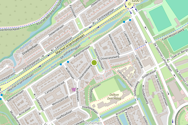 Ambulance-melding op Dotterbloemlaan, Den Haag op 5 augustus, kaart-overzicht