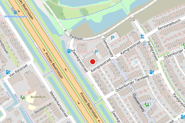 Brandweer-melding op Kamgrasstraat, Rijswijk op 5 augustus, kaart-overzicht