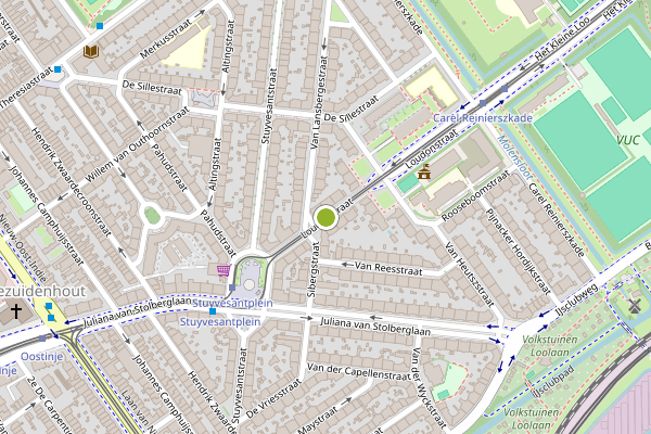 Ambulance-melding op Loudonstraat, Den Haag op 5 augustus, kaart-overzicht