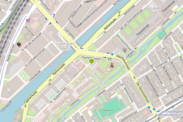 Ambulance-melding op Stieltjesstraat, Den Haag op 5 augustus, kaart-overzicht