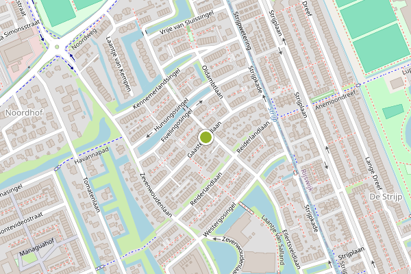 Ambulance-melding op Gaasterlandlaan, Den Haag op 5 augustus, kaart-overzicht